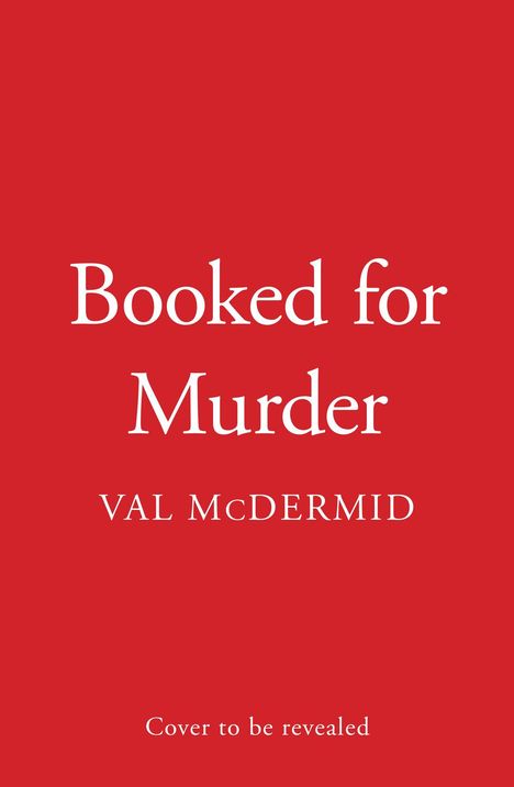 Val McDermid: Booked for Murder, Buch