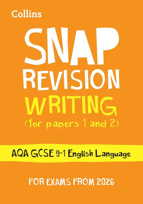 Collins Gcse: AQA GCSE 9-1 English Language Writing (Papers 1 & 2) Revision Guide, Buch
