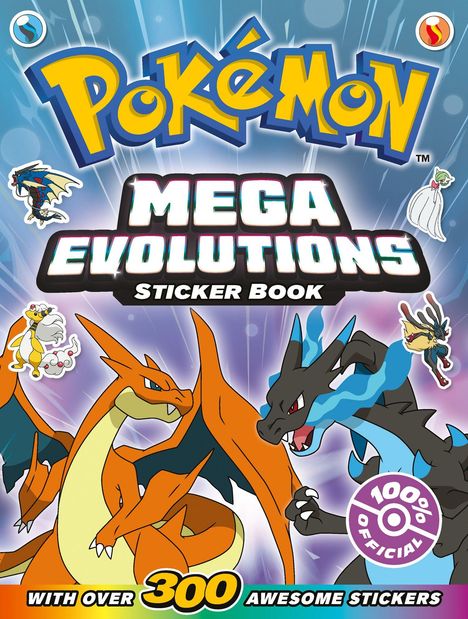 Pokemon: Pokemon Mega Evolutions Sticker Book, Buch