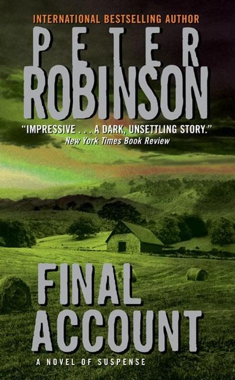 Peter Robinson: Final Account, Buch