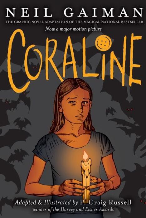 Neil Gaiman: Coraline. Graphic Novel, Buch