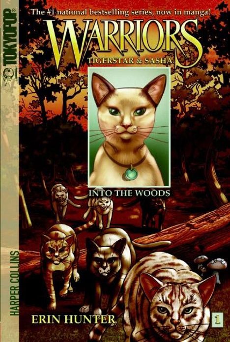 Erin Hunter: Warriors Manga: Tigerstar and Sasha #1: Into the Woods, Buch