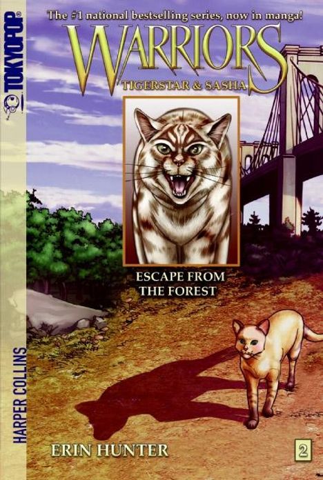 Erin Hunter: Warriors Manga: Tigerstar and Sasha #2: Escape from the Forest, Buch