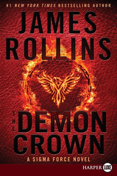 James Rollins: The Demon Crown LP, Buch