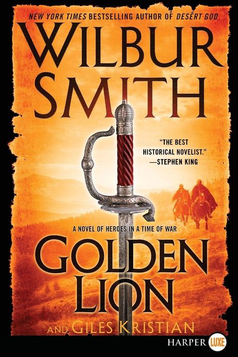 Wilbur Smith: Golden Lion LP, Buch