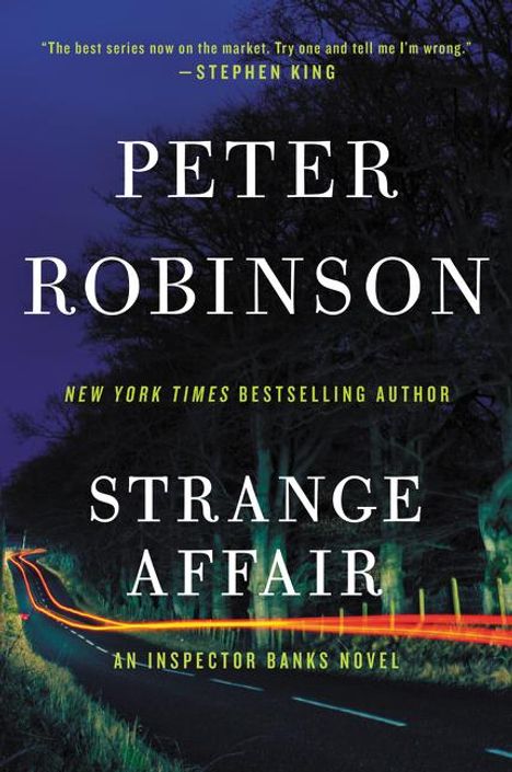 Peter Robinson: Strange Affair, Buch