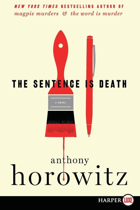 Anthony Horowitz: The Sentence Is Death LP, Buch