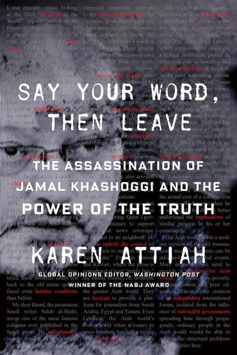 Karen Attiah: Say Your Word, Then Leave, Buch