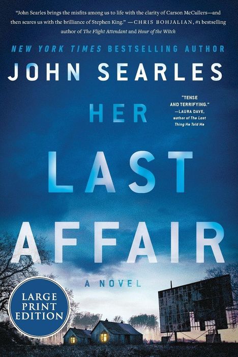 John Searles: Her Last Affair LP, Buch