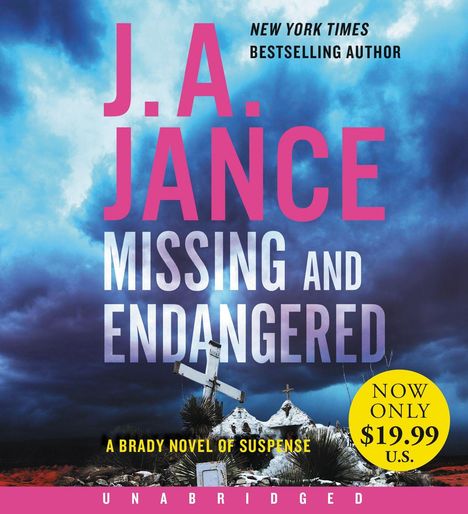 J A Jance: Missing and Endangered Low Price CD, CD