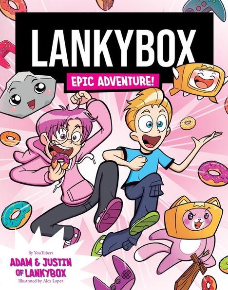 Lankybox: Lankybox: Epic Adventure!, Buch