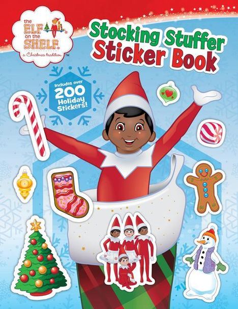 The Lumistella Company: The Elf on the Shelf: Stocking Stuffer Sticker Book, Buch