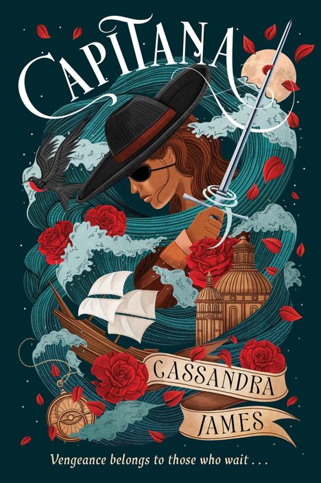 Cassandra James: Capitana, Buch
