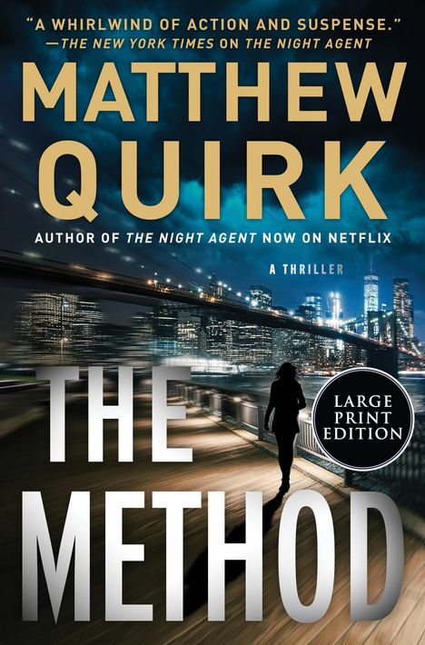 Matthew Quirk: The Method, Buch