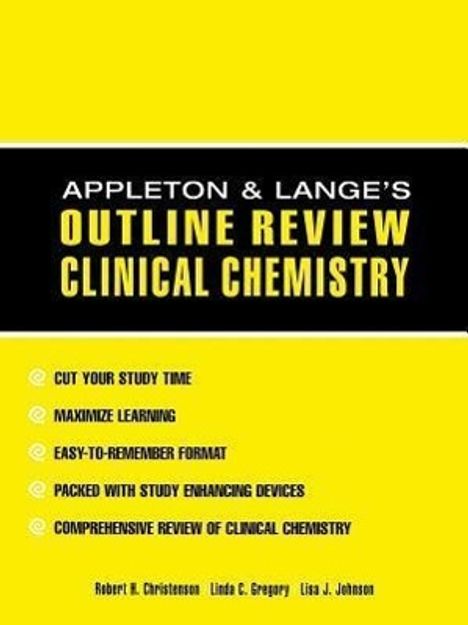 Robert H Christenson: Appleton & Lange Outline Review: Clinical Chemistry, Buch