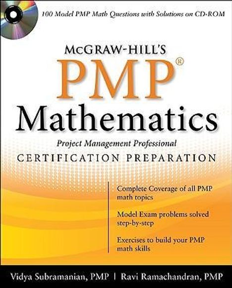 Vidya Subramanian: McGraw-Hill's PMP Certification Mathematics, Buch