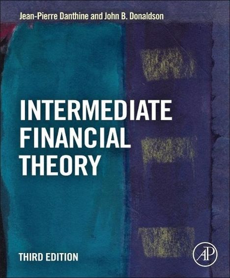 Jean-Pierre Danthine: Intermediate Financial Theory, Buch