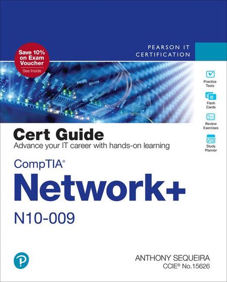 Anthony Sequeira: CompTIA Network+ N10-009 Cert Guide, Buch