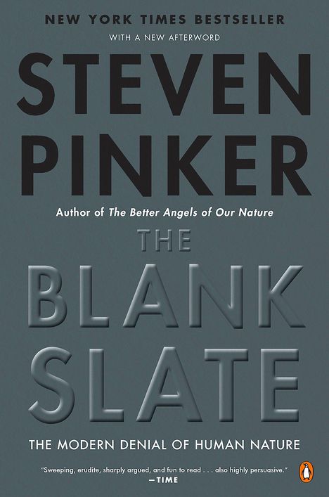 Steven Pinker: The Blank Slate: The Modern Denial of Human Nature, Buch