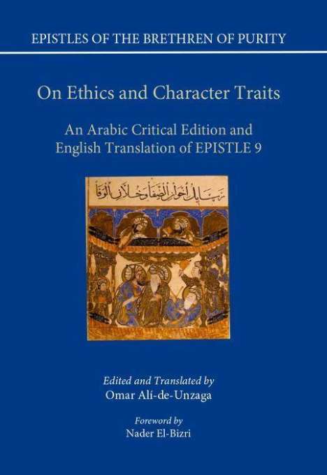 Omar Alí-de Unzaga: On Ethics and Character Traits, Buch