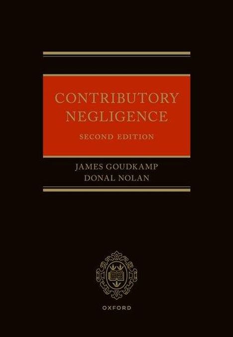 Donal Nolan: Contributory Negligence, Buch