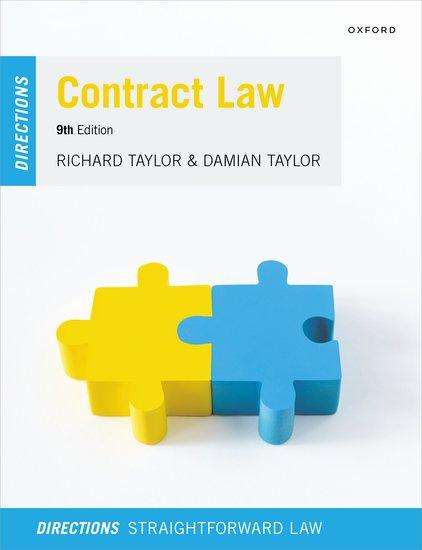 Damian BCL Taylor: Contract Law Directions, Buch