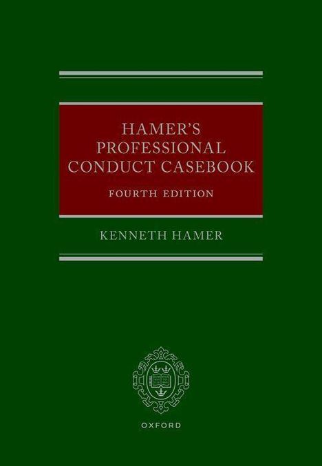 Kenneth Hamer: Hamer's Professional Conduct Casebook, Buch