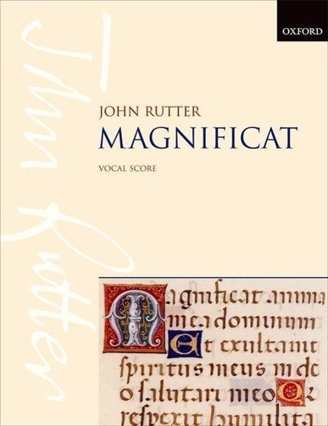 John Rutter: Magnificat (Klavierauszug), Noten