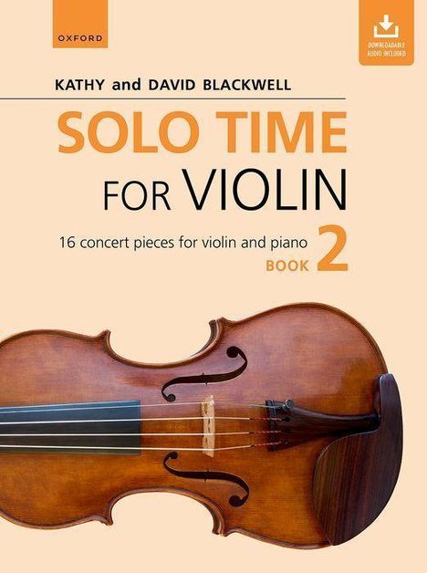 Kathy Blackwell: Solo Time for Violin Book 2, Buch