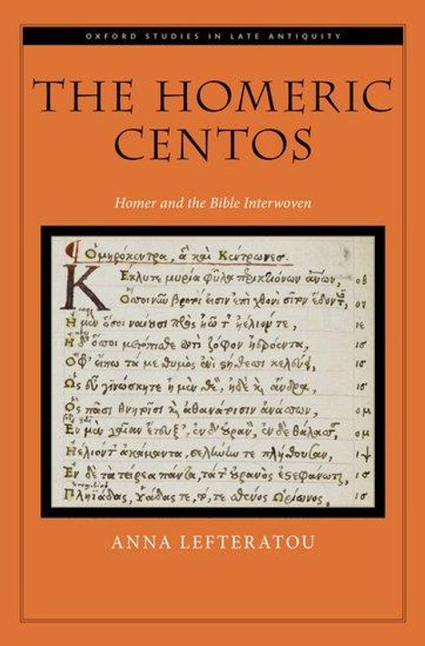 Anna Lefteratou: The Homeric Centos, Buch