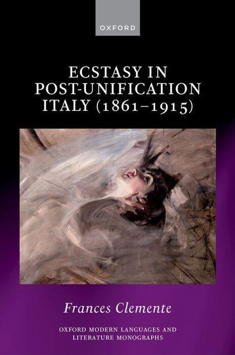 "Ecstasy in Post-Unification Italy (1861–1915)" von Frances Clemente. Eine Illustration einer liegenden Frau.