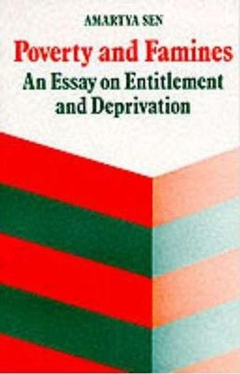 Sen Amartya: Poverty and Famines: An Essay on Entitlement and Deprivation, Buch