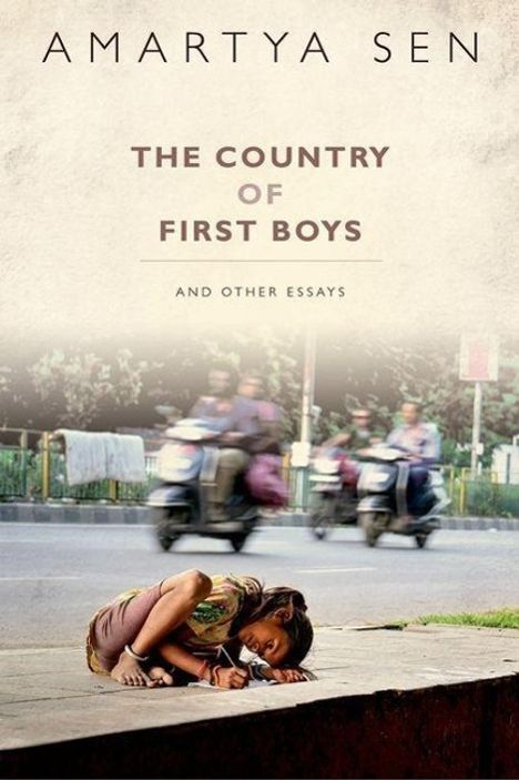 Sen Amartya: The Country of First Boys, Buch