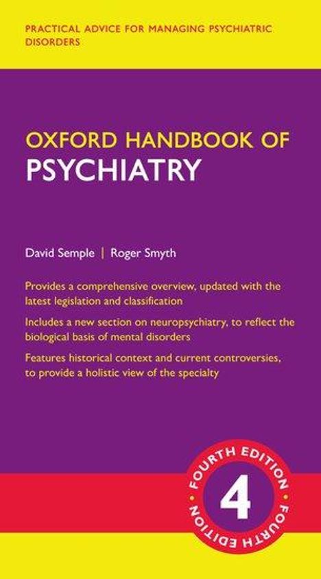 David Semple: Oxford Handbook of Psychiatry, Buch
