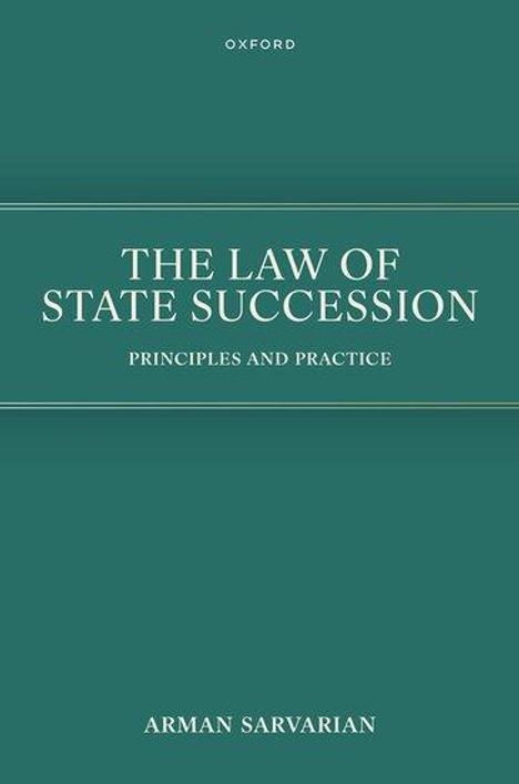 Arman Sarvarian: The Law of State Succession, Buch