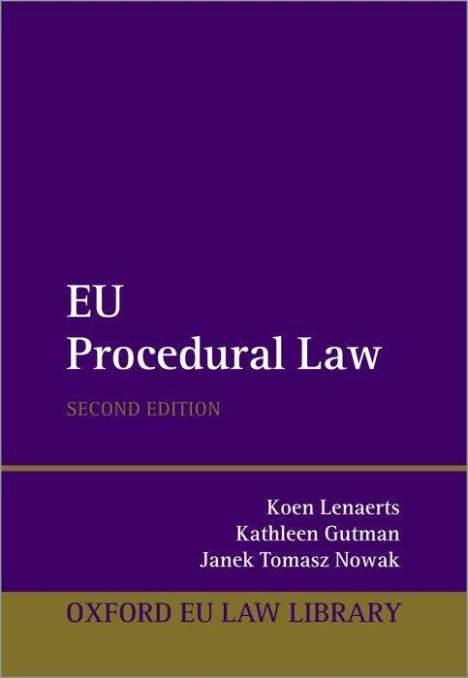 Koen Lenaerts: EU Procedural Law, Buch