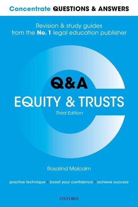 Rosalind Malcolm: Concentrate Questions and Answers Equity and Trusts, Buch
