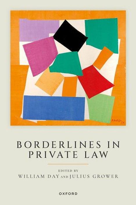 William Day: Borderlines in Private Law, Buch