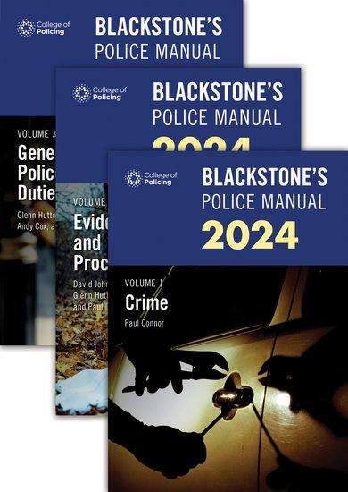 Paul Connor: Blackstone's Police Manuals Three Volume Set 2024, Buch