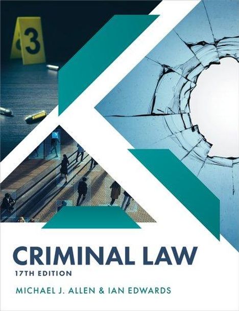 Ian Edwards: Criminal Law, Buch