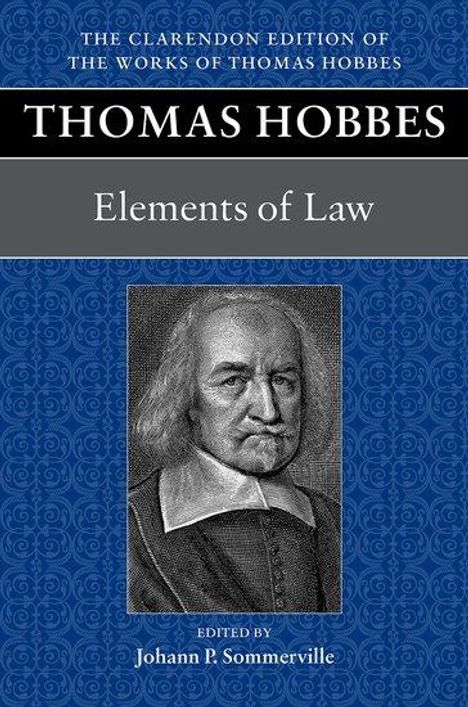 Thomas Hobbes: Elements of Law, Buch