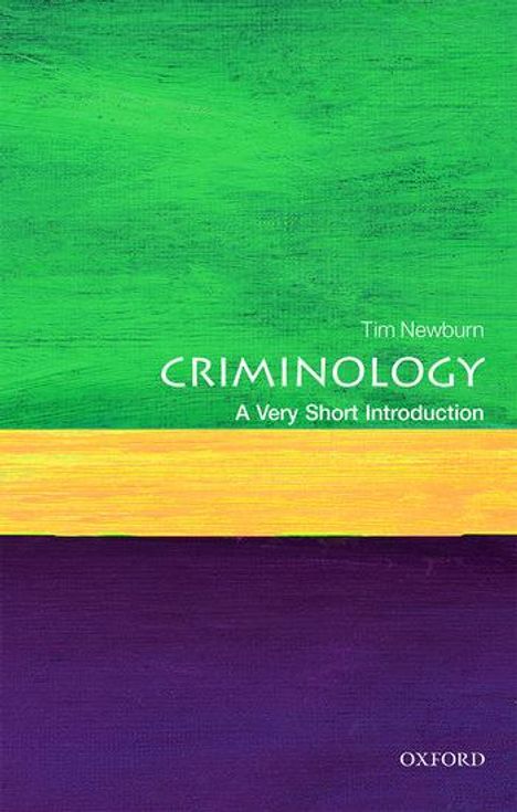 Tim Newburn: Criminology: A Very Short Introduction, Buch
