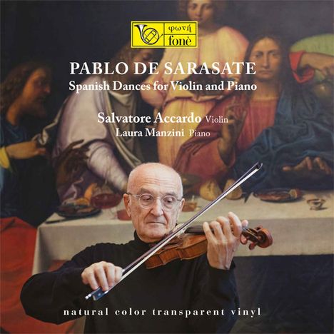 Pablo de Sarasate (1844-1908): Werke für Violine &amp; Klavier "Spanische Tänze" (180g / 33rpm / Limitierte Auflage) (Natural Color Transparent Vinyl), 2 LPs