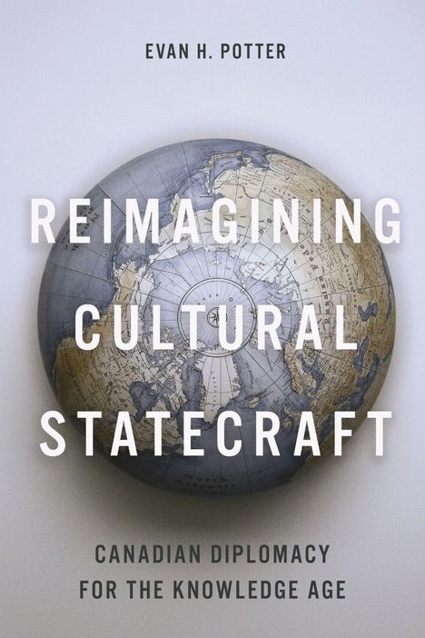 "REIMAGINING CULTURAL STATECRAFT" zeigt einen Globus von oben.