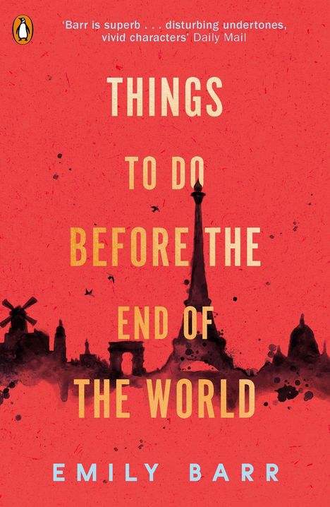 Emily Barr: Things to do Before the End of the World, Buch