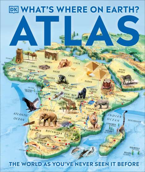 DK: What's Where on Earth? Atlas, Buch
