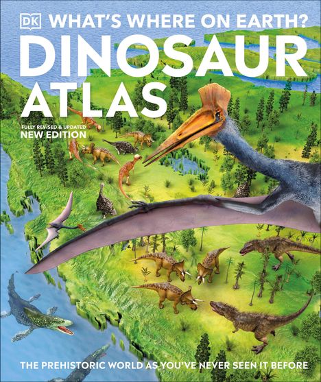 Chris Barker: What's Where on Earth? Dinosaur Atlas, Buch