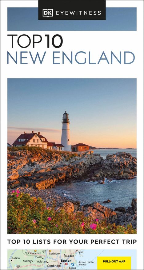 Dk Eyewitness: DK Top 10 New England, Buch
