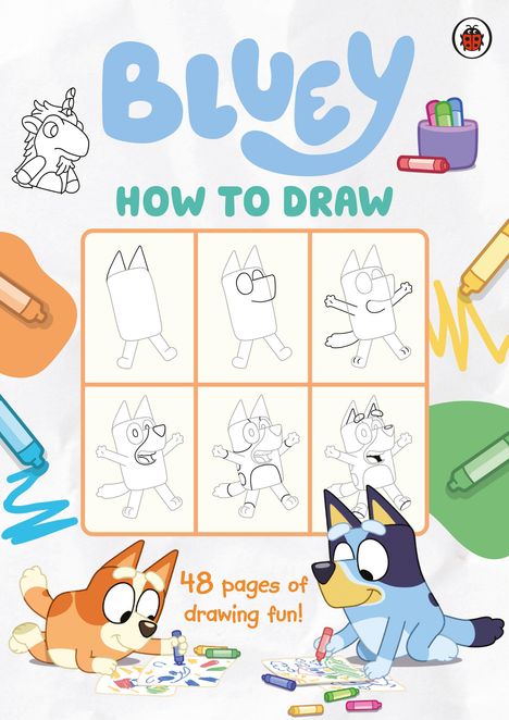 Bluey: Bluey: How to Draw, Buch