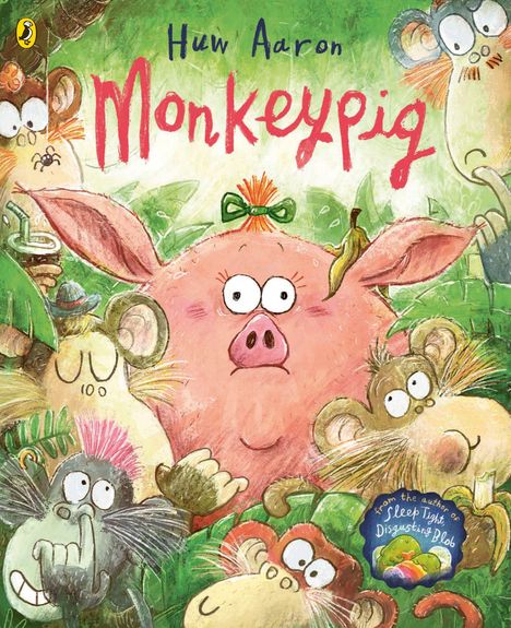 Huw Aaron: Monkeypig, Buch